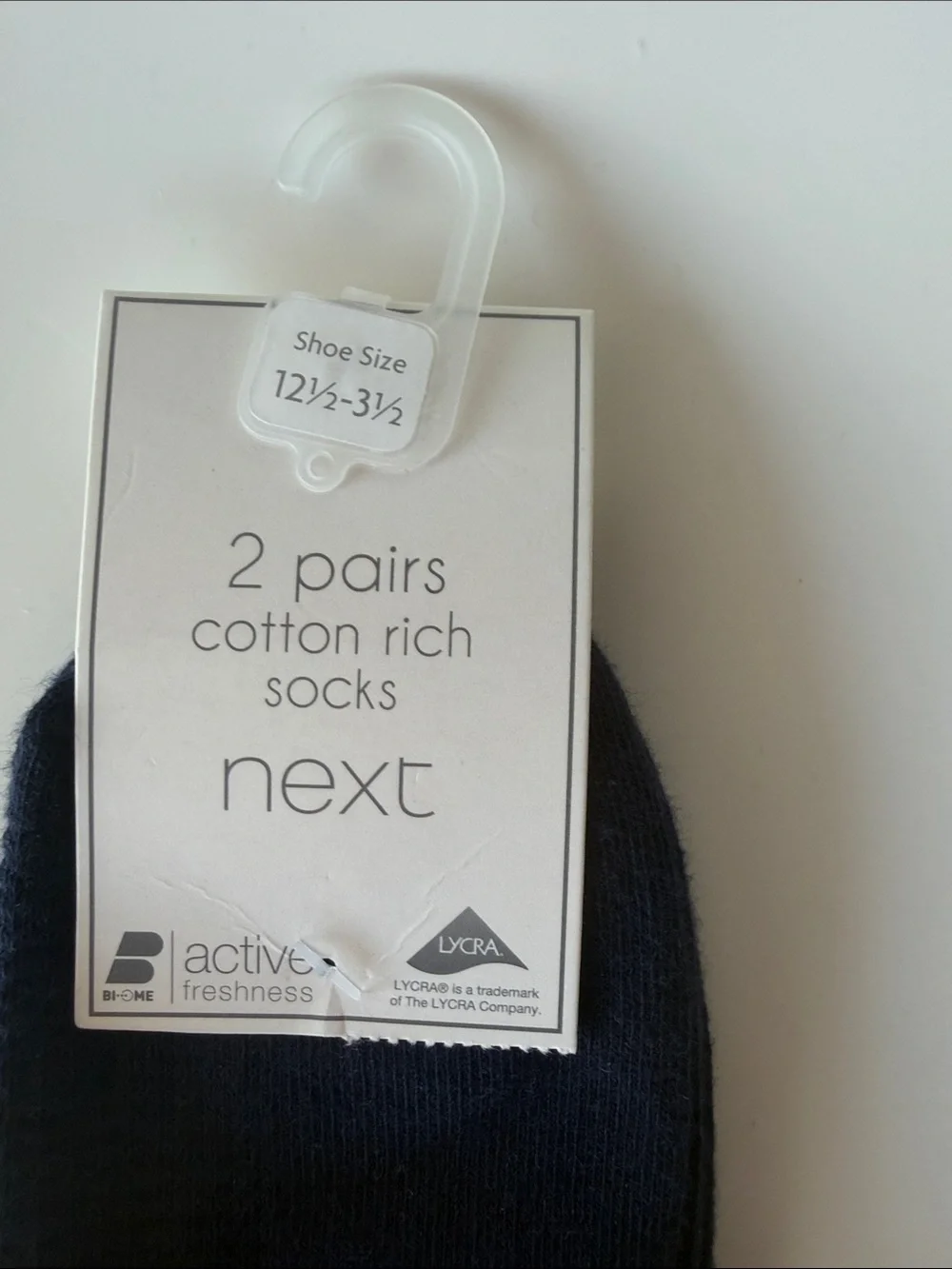next Navy Cotton-Rich Women's Frilled Ankle Socks - 2 Pack